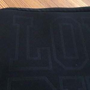 Victoria's Secret pink laptop case